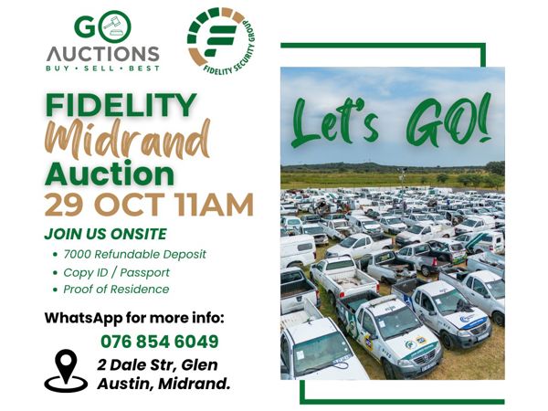 Fidelity Live Non-Starter Auction 29 OCTOBER 2025